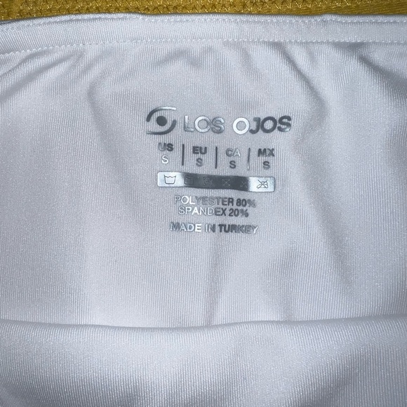 White leggings with pockets by Los Ojos (new) - Picture 2 of 5